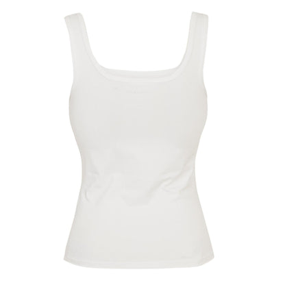 White - Back - USA Womens-Ladies Pro Essential Vest Top