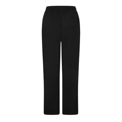 Black - Back - USA Pro Womens-Ladies Fleece Joggers