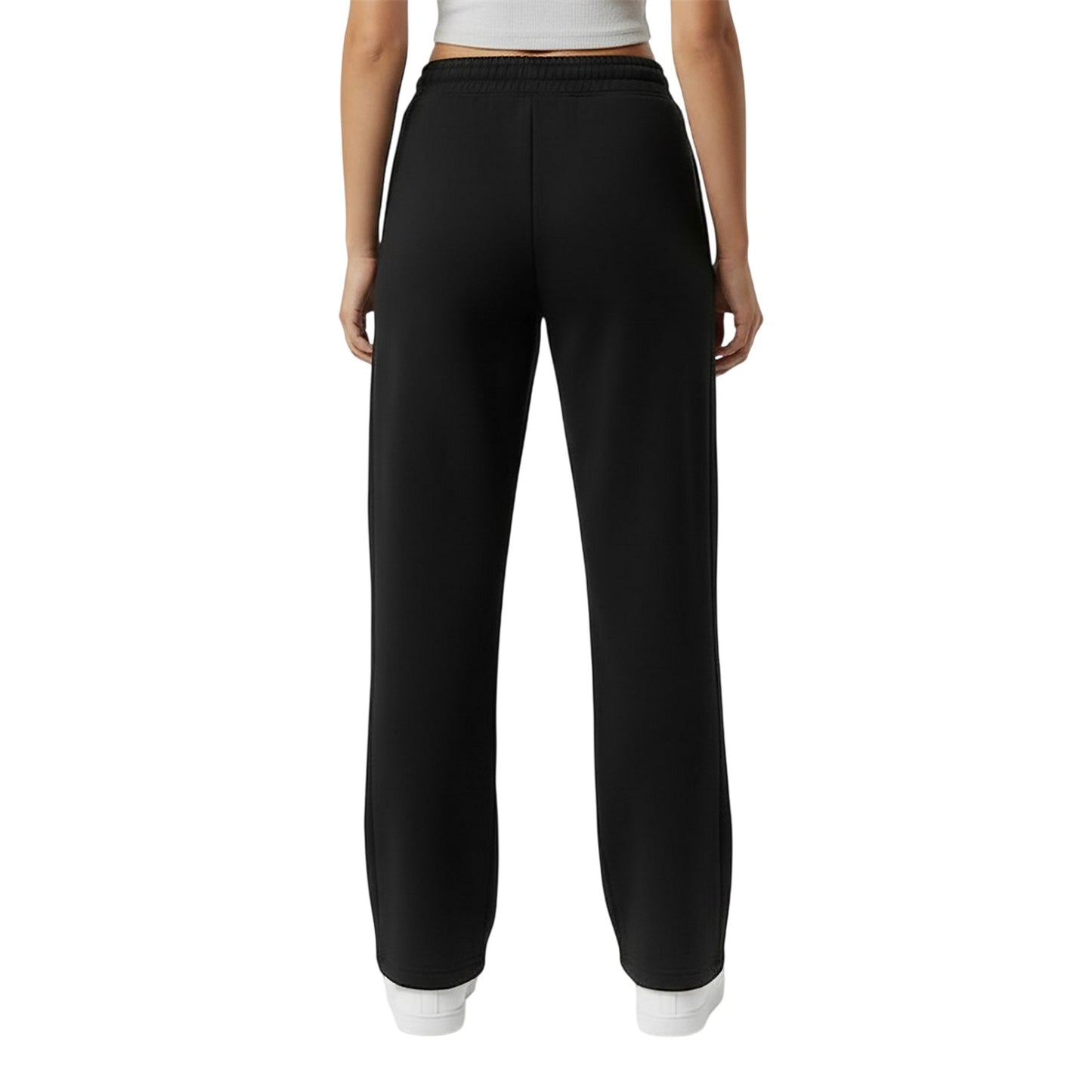 Black - Lifestyle - USA Pro Womens-Ladies Fleece Joggers