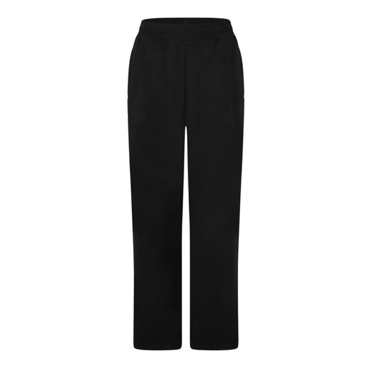 Black - Front - USA Pro Womens-Ladies Fleece Joggers