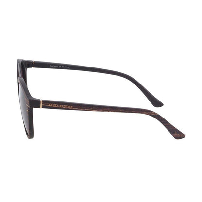 Brown Marble - Back - Prive Revaux Mens The Texan Round Sunglasses