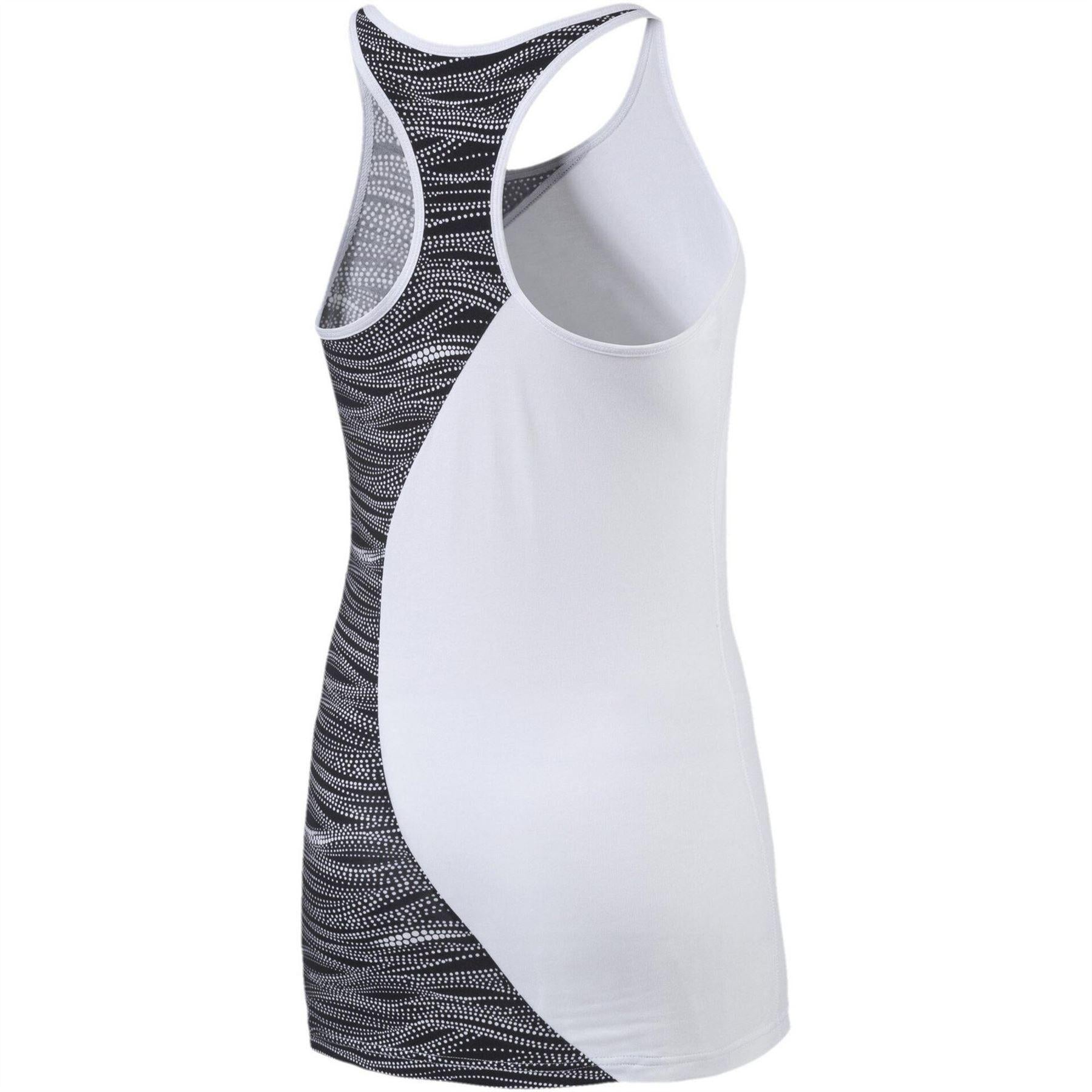 White - Back - Puma Womens-Ladies Shine Vest Top