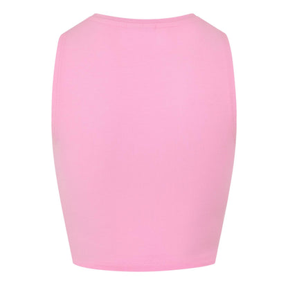 Bonbon - Back - Noisy May Womens-Ladies Knotted Sleeveless Crop Top