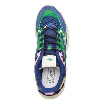 Blue-Green - Lifestyle - Lacoste Unisex Adult L003 Neo Suede Trainers
