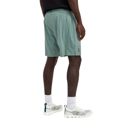 Olive - Back - On Running Mens Performance Running Shorts