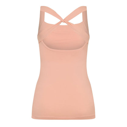 Pink - Back - Puma Womens-Ladies Shala Tank Top