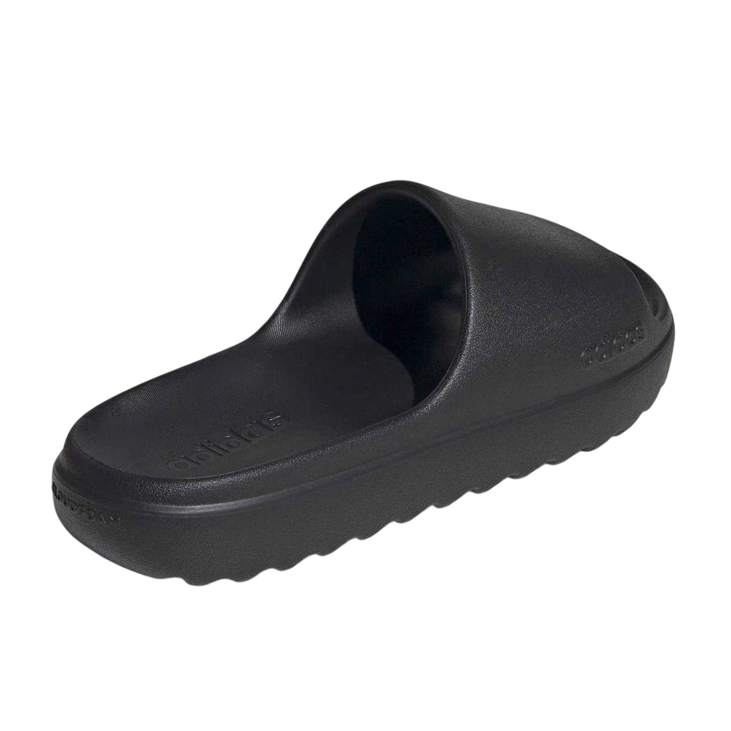 Black - Back - Adidas Unisex Adult Adilette Lumia Flat Slides