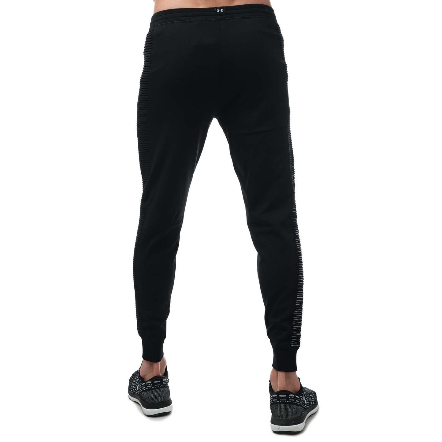 Black - Back - Under Armour Mens IntelliKnit Jogging Bottoms