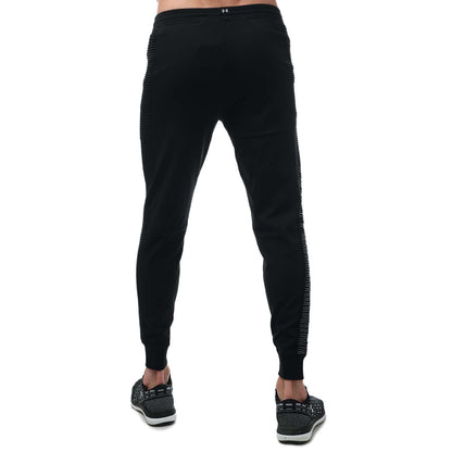 Black - Back - Under Armour Mens IntelliKnit Jogging Bottoms