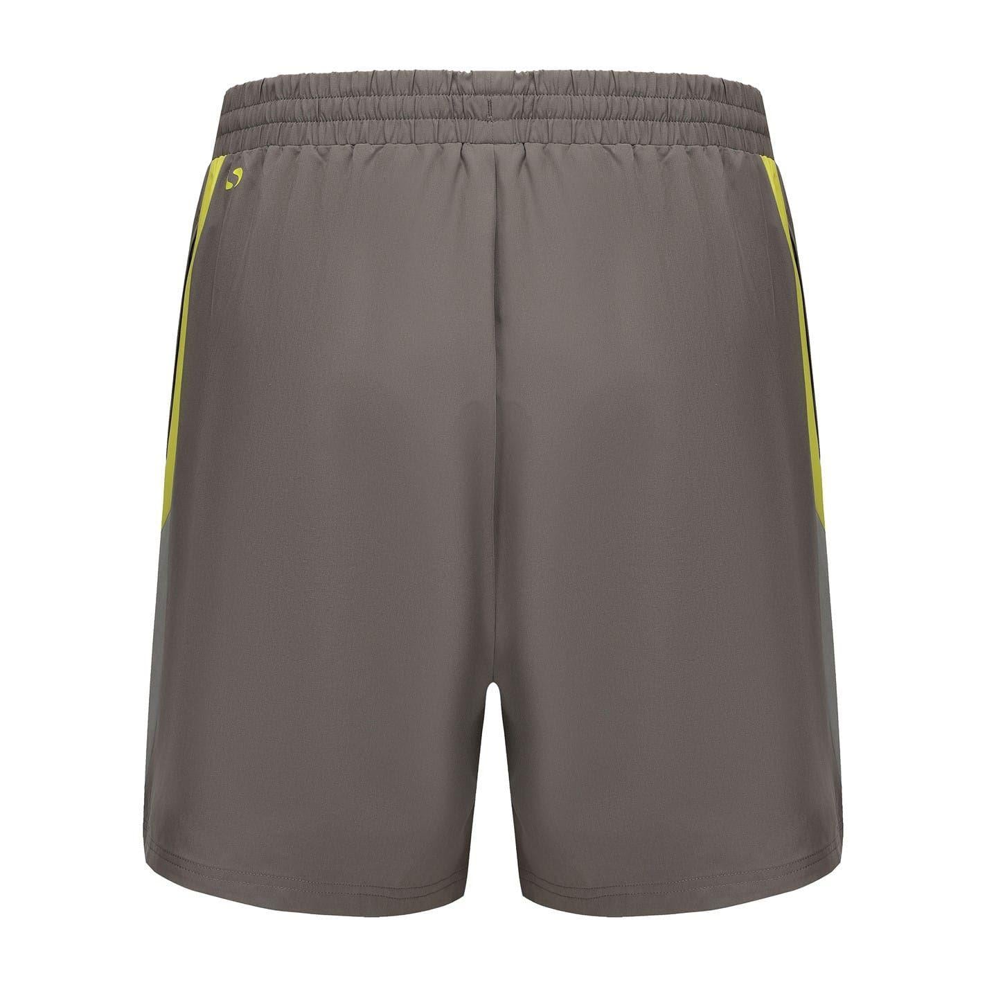 Grey-Green - Back - Sondico Mens Blaze Football Shorts