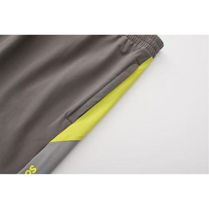 Grey-Green - Lifestyle - Sondico Mens Blaze Football Shorts