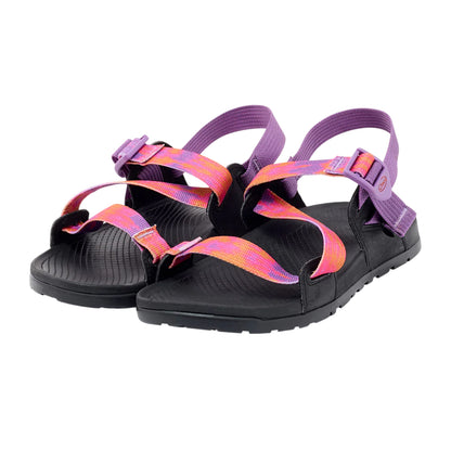 Glow Orange - Lifestyle - Chaco Womens-Ladies Lowdown Tie Dye Slides