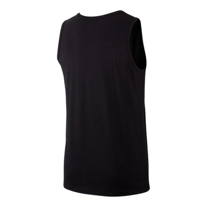 Black - Back - Nike Mens Club Cotton Tank Top