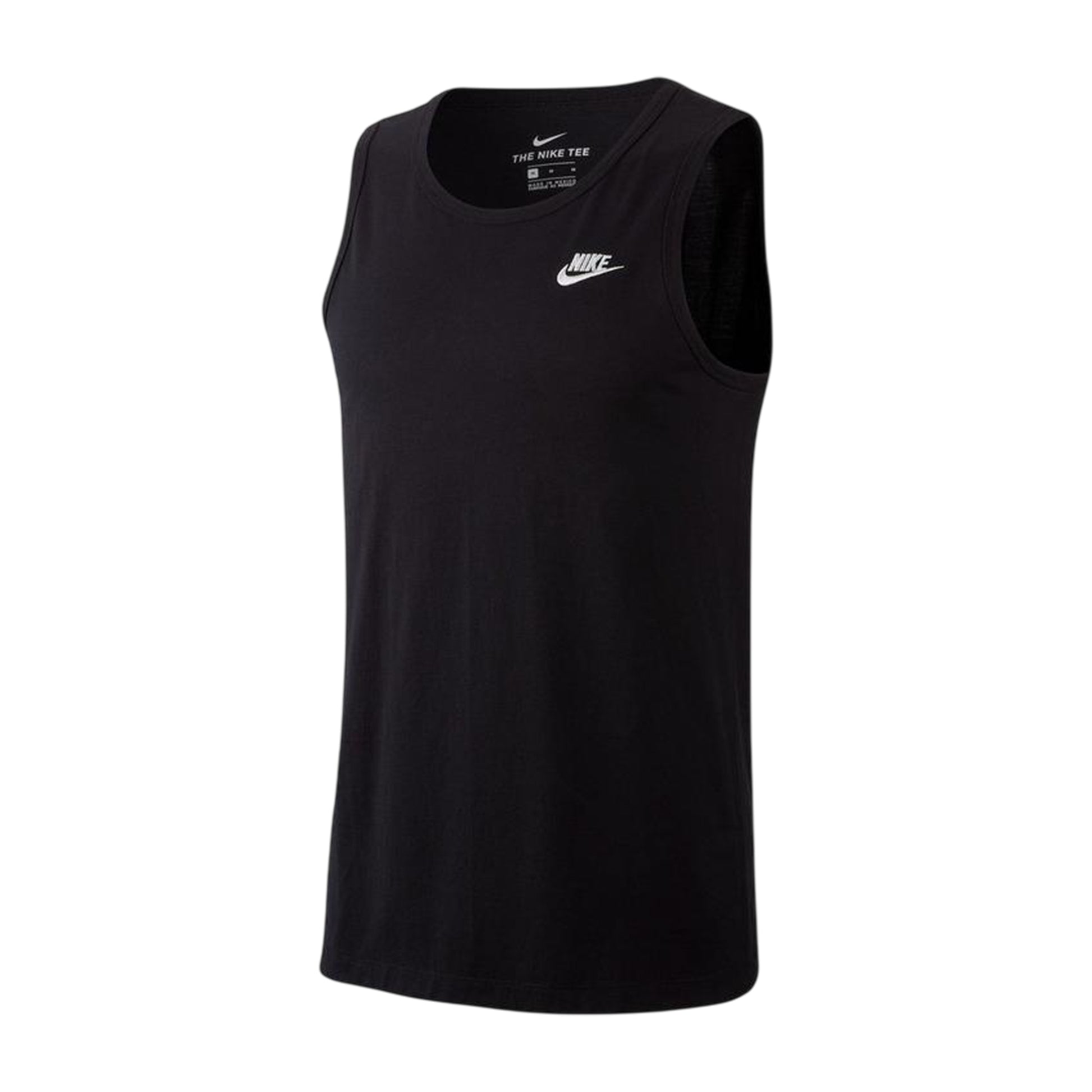 Black - Front - Nike Mens Club Cotton Tank Top