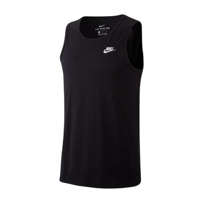 Black - Front - Nike Mens Club Cotton Tank Top