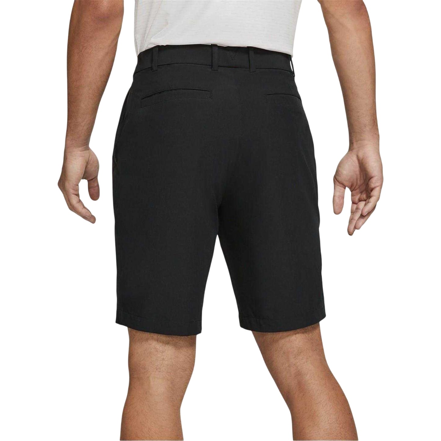 Black - Back - Nike Mens Hybrid Golf Shorts