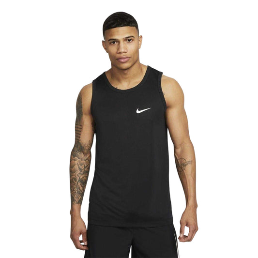 Black - Front - Nike Mens Legend Training Tank Top