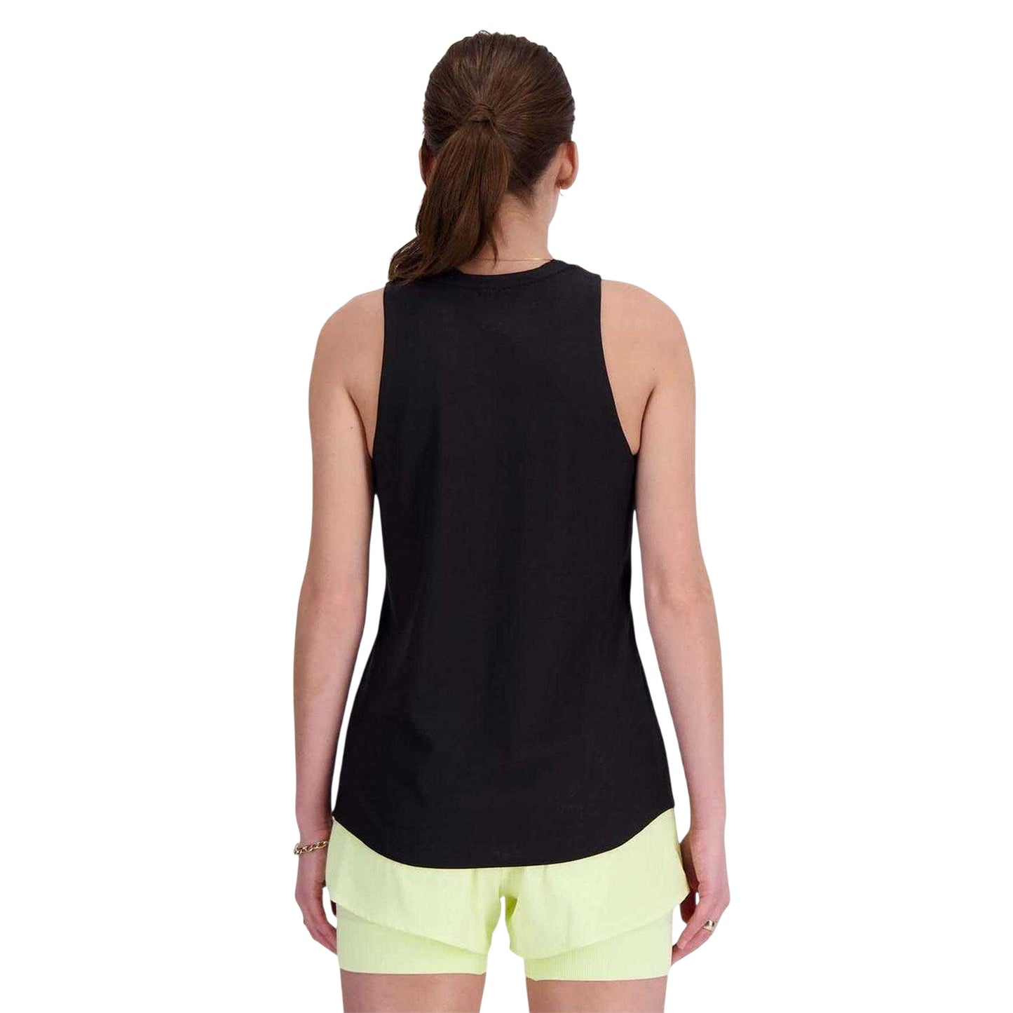 Black - Back - New Balance Womens-Ladies Slim Sleeveless Tank Top