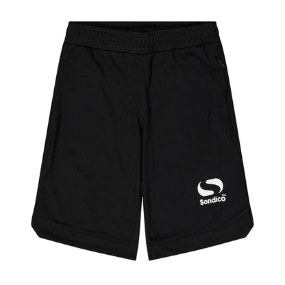Black - Front - Sondico Boys Active Shorts