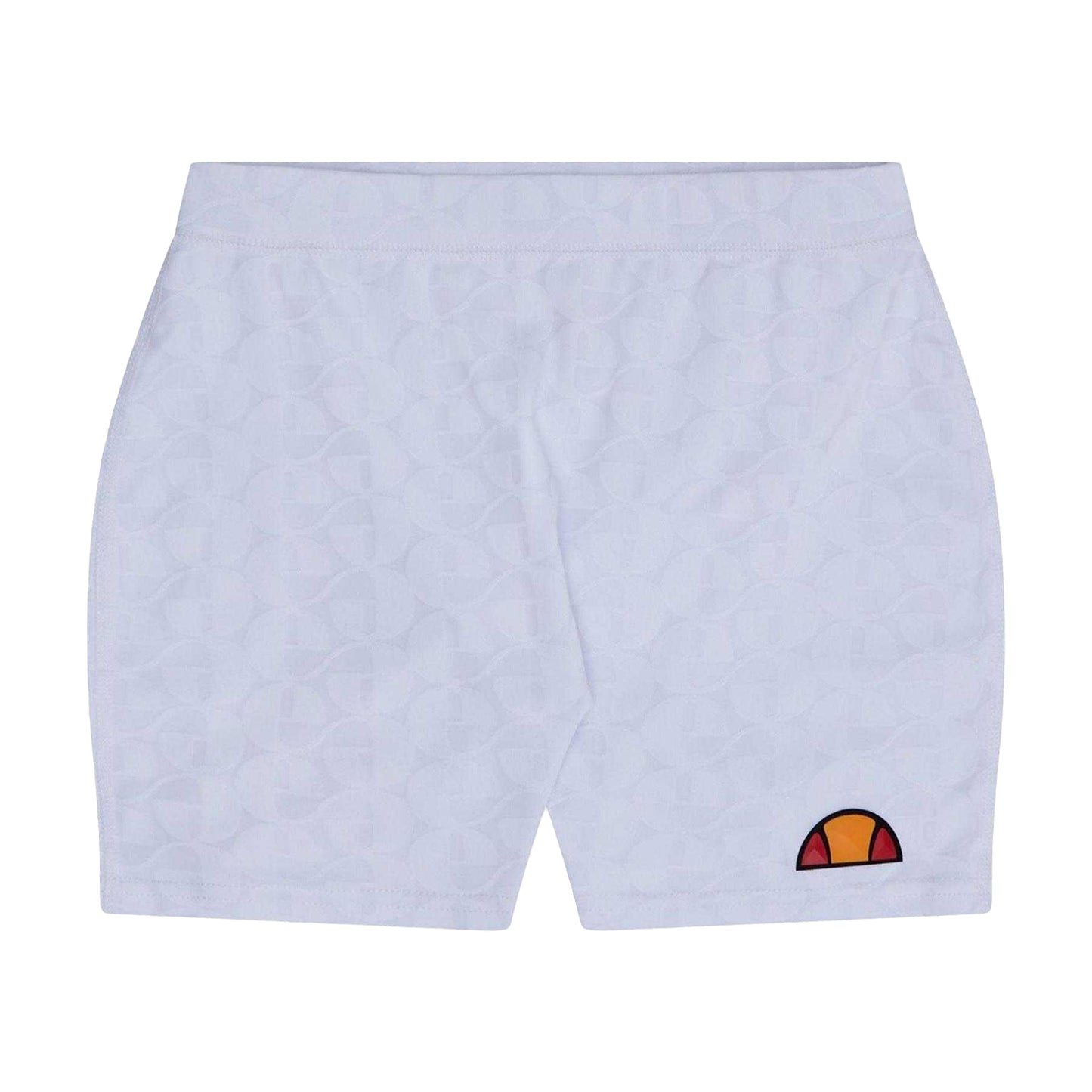 White - Front - Ellesse Womens-Ladies Chriss Cycling Shorts