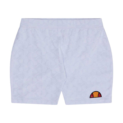 White - Front - Ellesse Womens-Ladies Chriss Cycling Shorts
