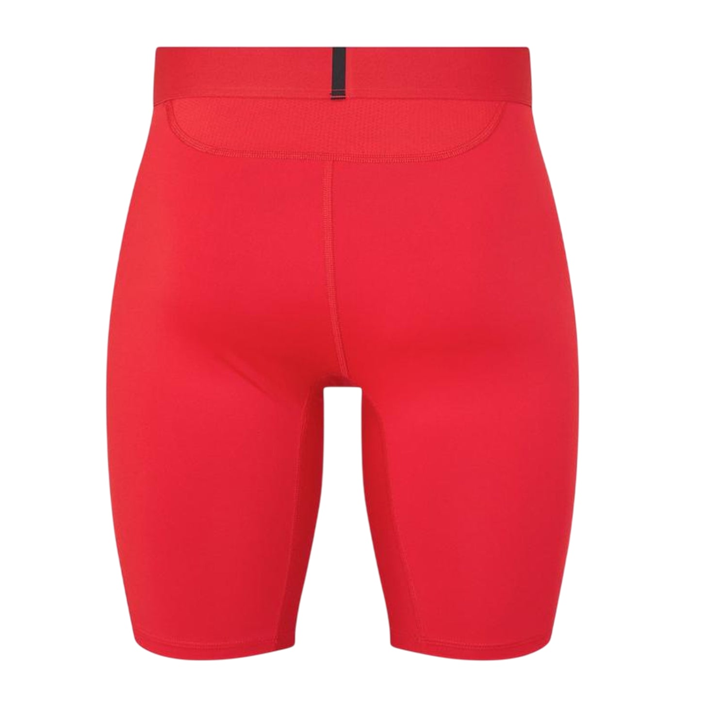 Red - Back - Adidas Mens Techfit Aeroready Cycling Shorts