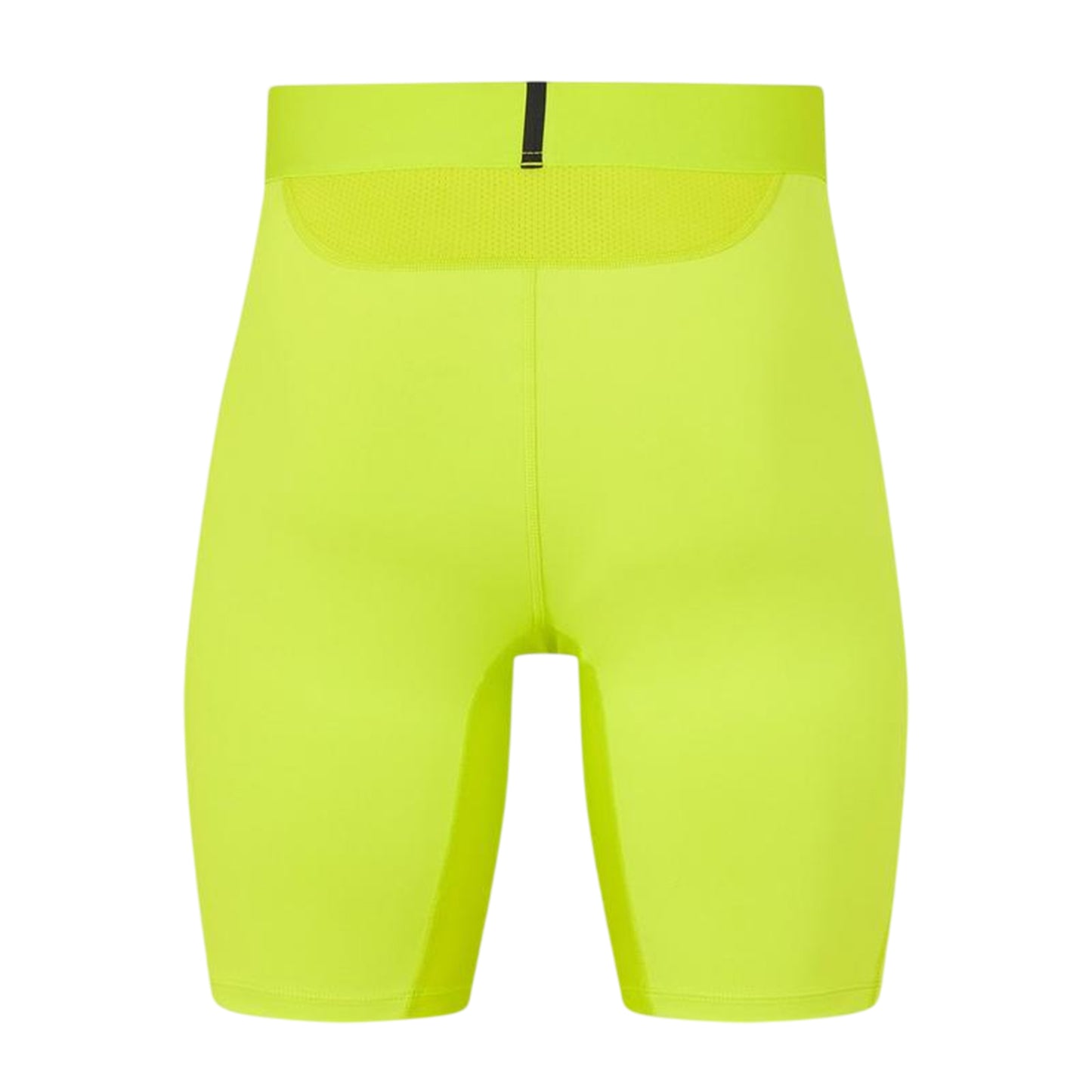 Solar Yellow - Back - Adidas Mens Techfit Aeroready Cycling Shorts