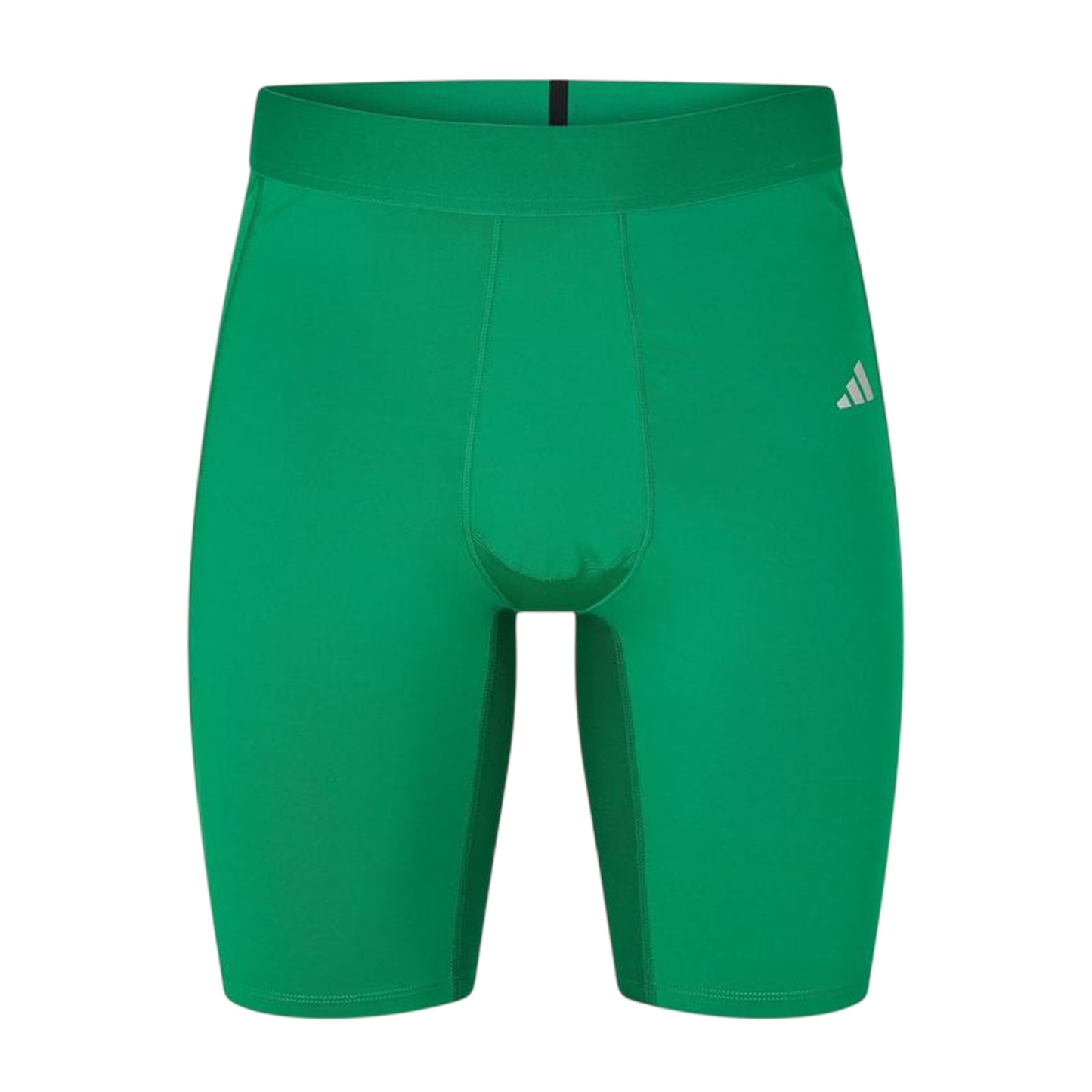 Team Green - Front - Adidas Mens Techfit Aeroready Cycling Shorts