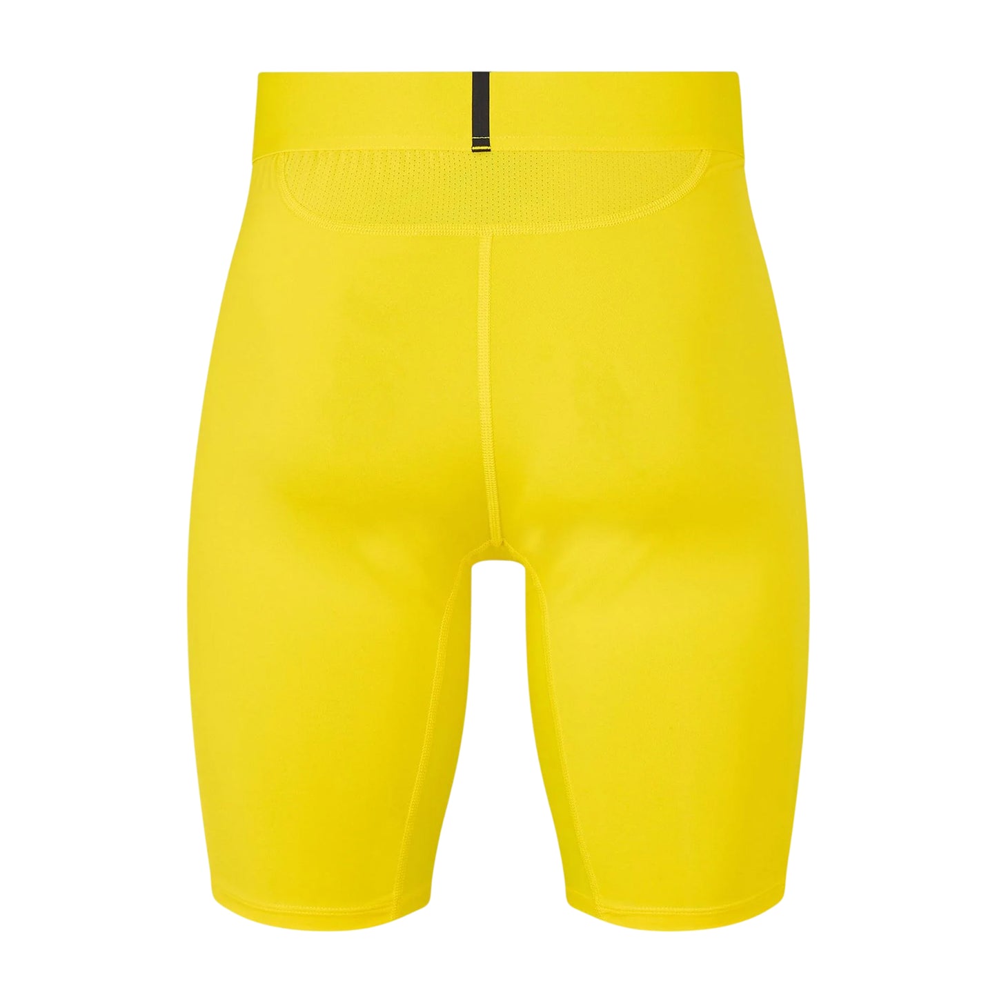 Yellow - Back - Adidas Mens Techfit Aeroready Cycling Shorts