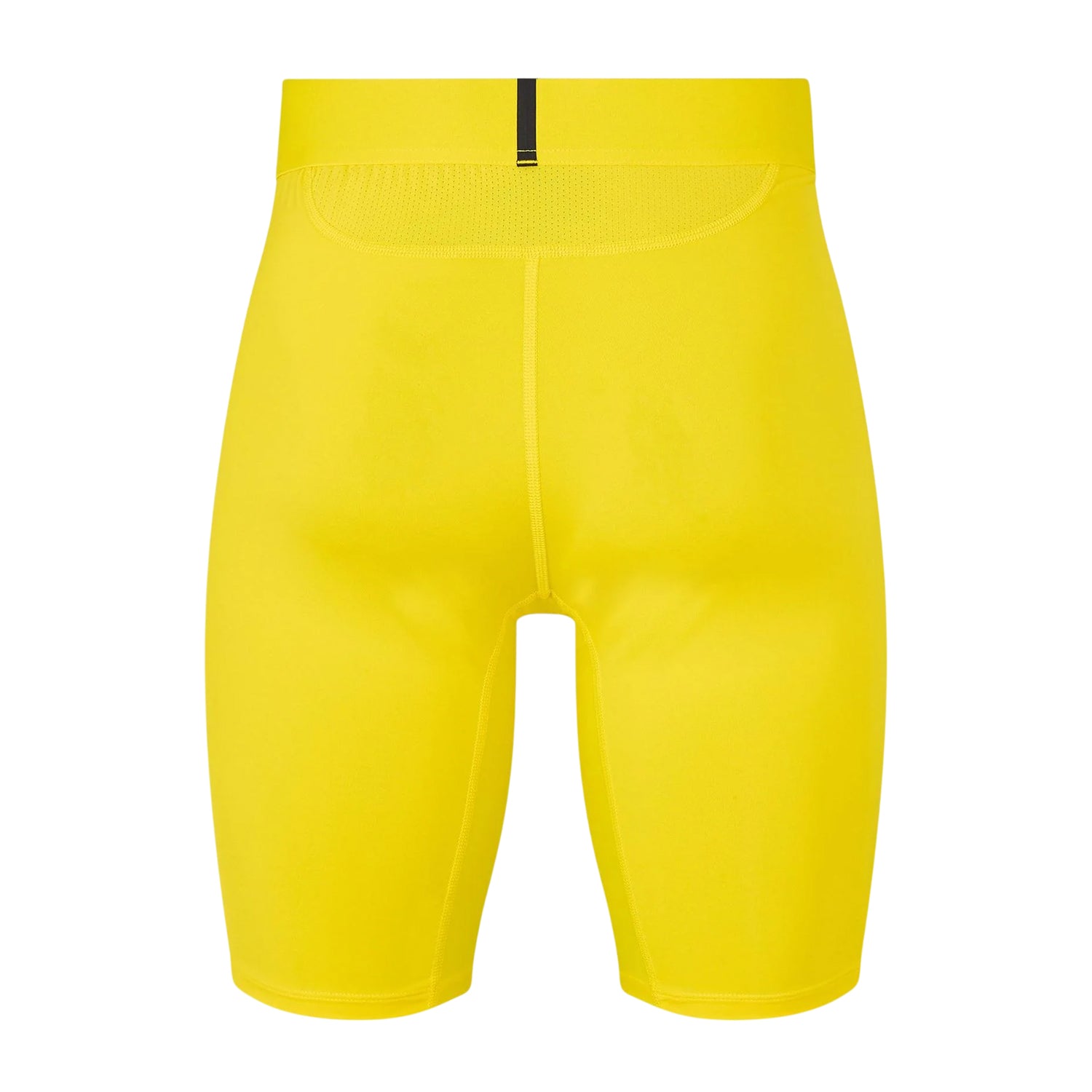Yellow - Back - Adidas Mens Techfit Aeroready Cycling Shorts