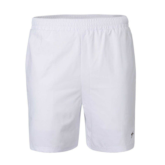 White - Front - Slazenger Mens Court Polyester Shorts