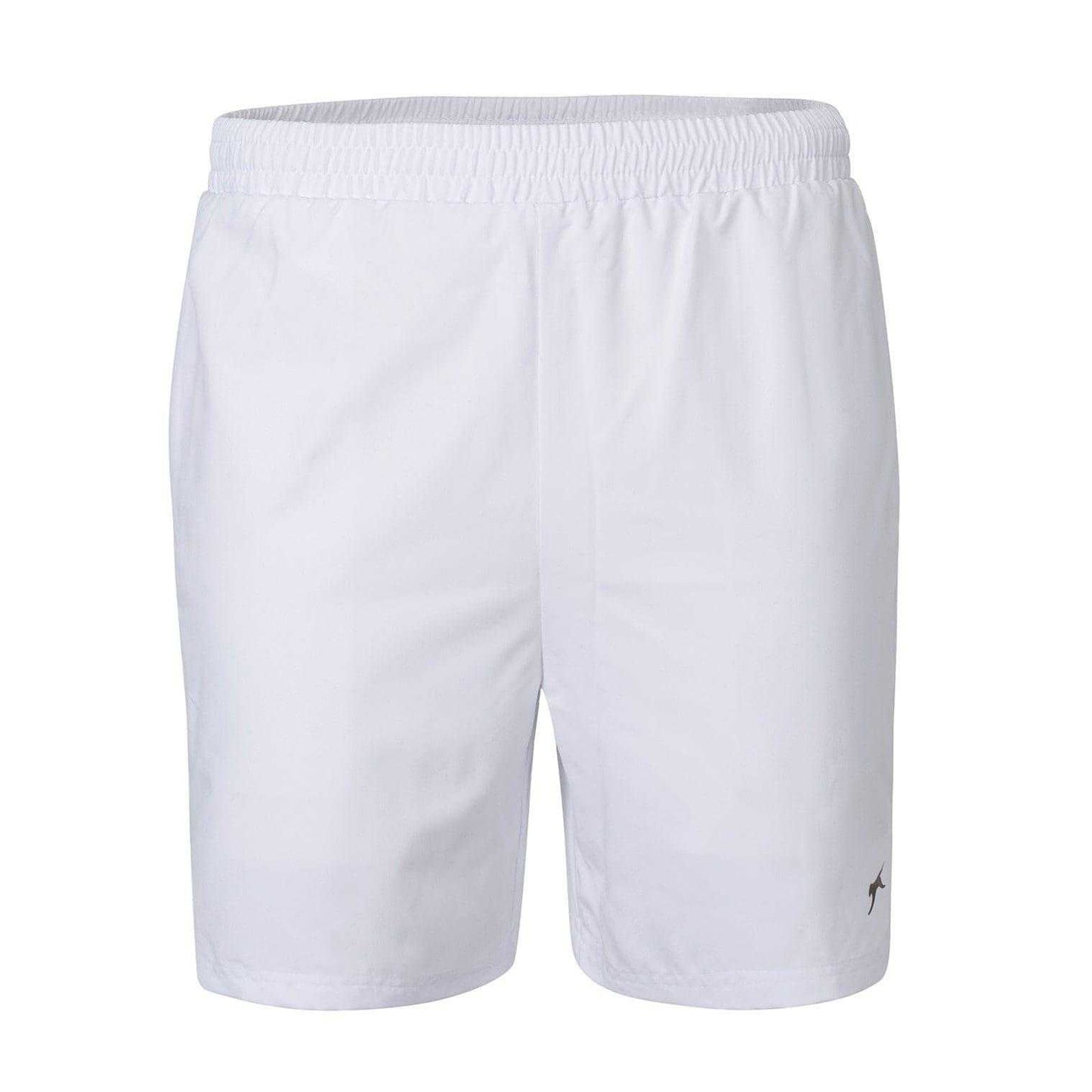 White - Front - Slazenger Mens Court Polyester Shorts