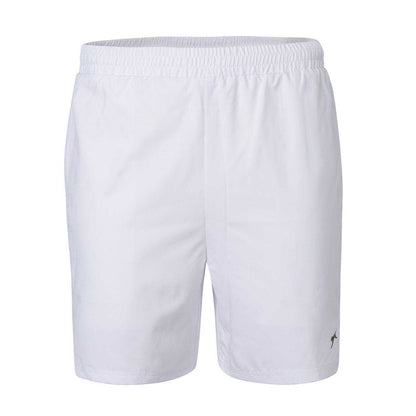White - Front - Slazenger Mens Court Polyester Shorts