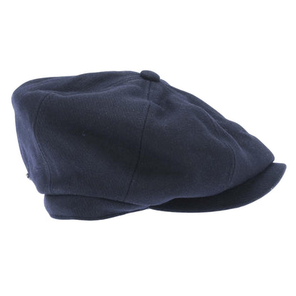 Navy - Lifestyle - Ted Baker Mens Elijaah Wool Baker Boy Cap