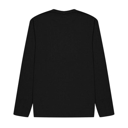 Black - Back - Boss Childrens-Kids Logo Long-Sleeved T-Shirt