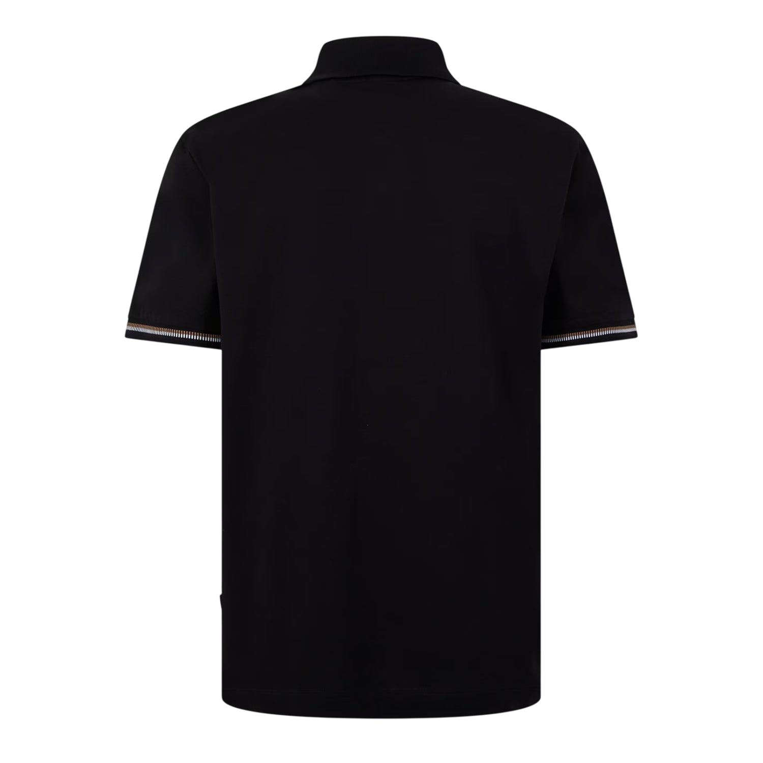 Black - Back - Boss Mens Regular Polo Shirt