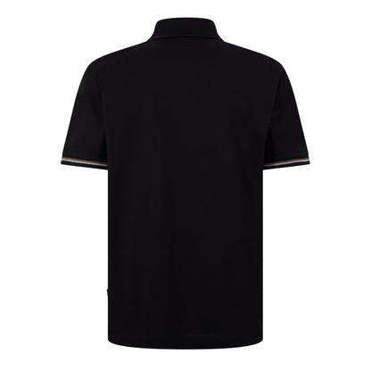 Black - Back - Boss Mens Regular Polo Shirt