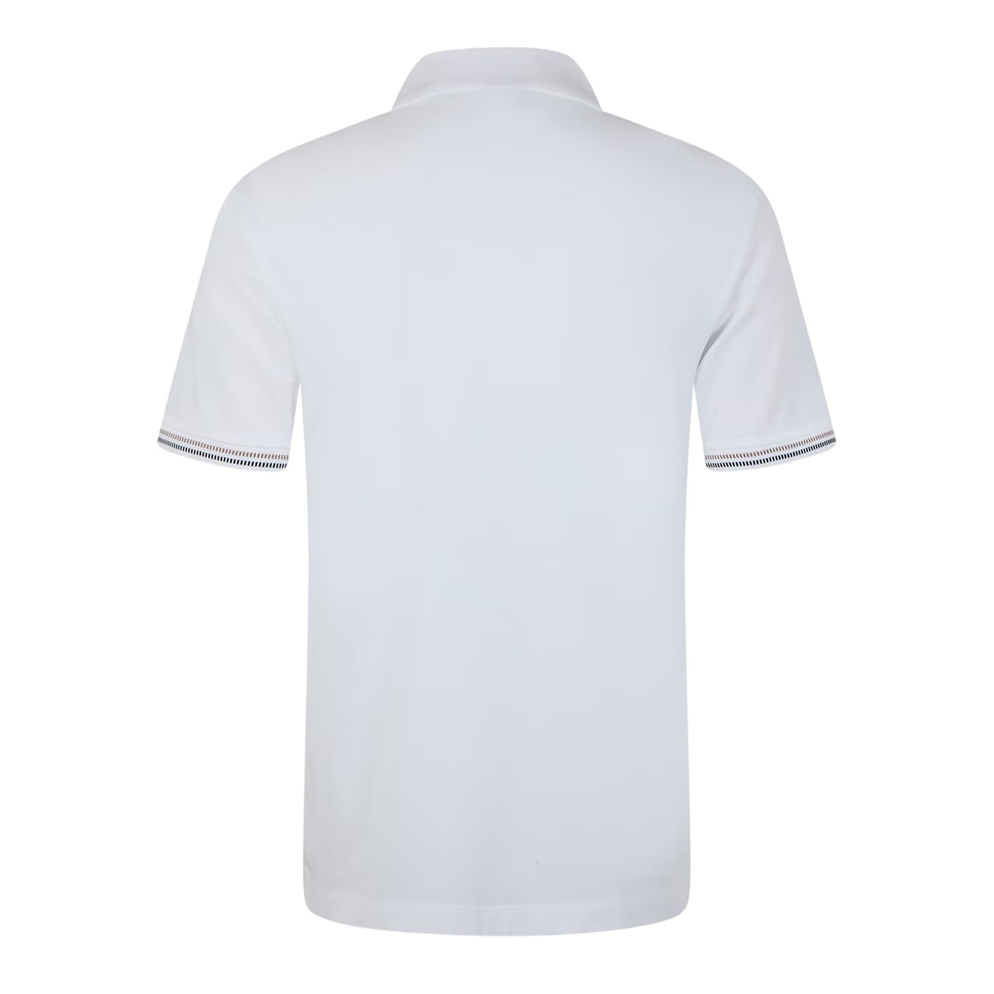 White - Back - Boss Mens Regular Polo Shirt