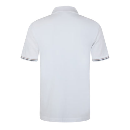 White - Back - Boss Mens Regular Polo Shirt