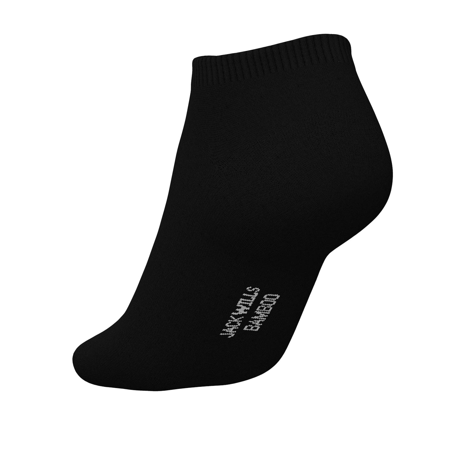 Black - Back - Jack Wills Mens Ankle Socks (Pack of 5)