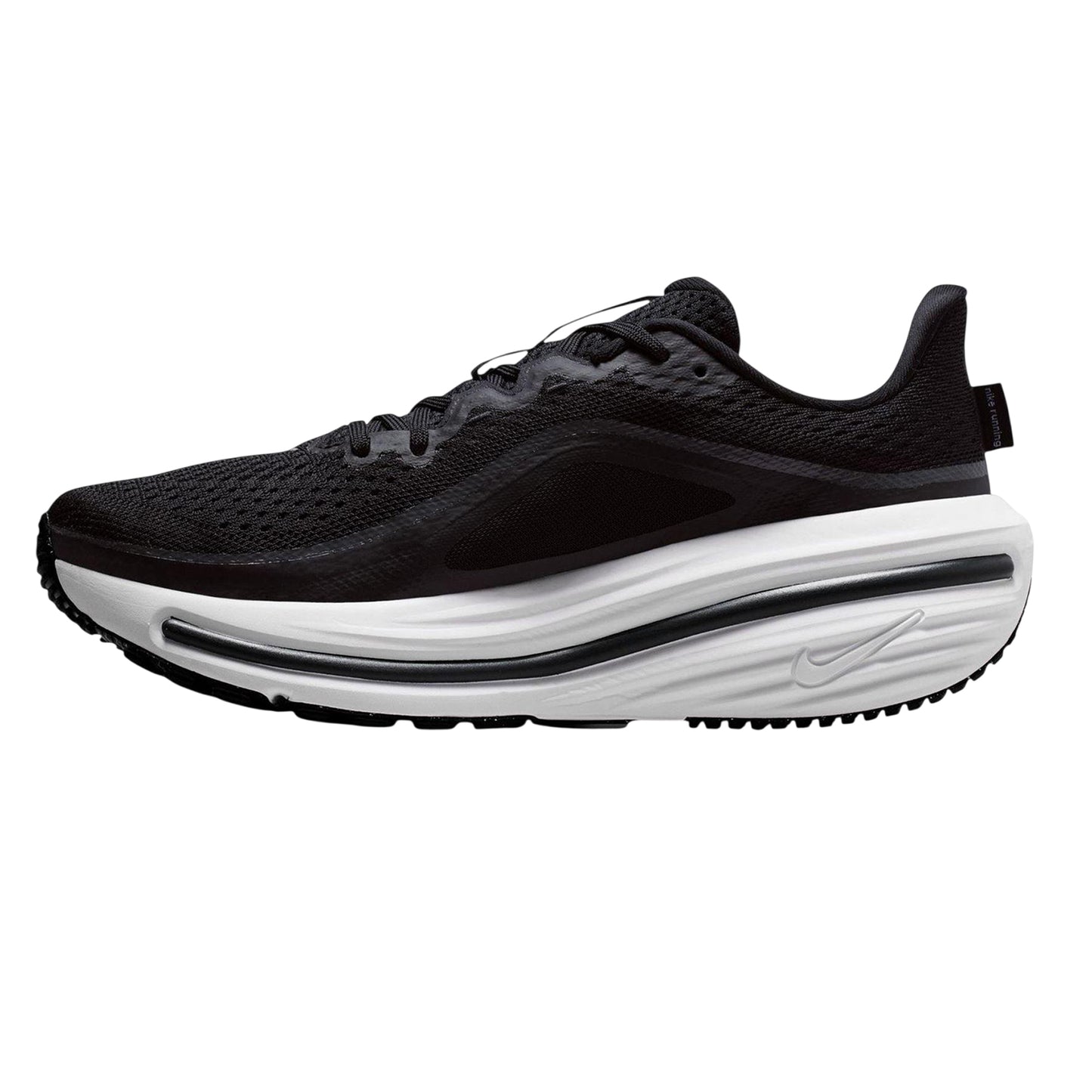 Black-White - Side - Nike Womens-Ladies Winflo 12 Trainers