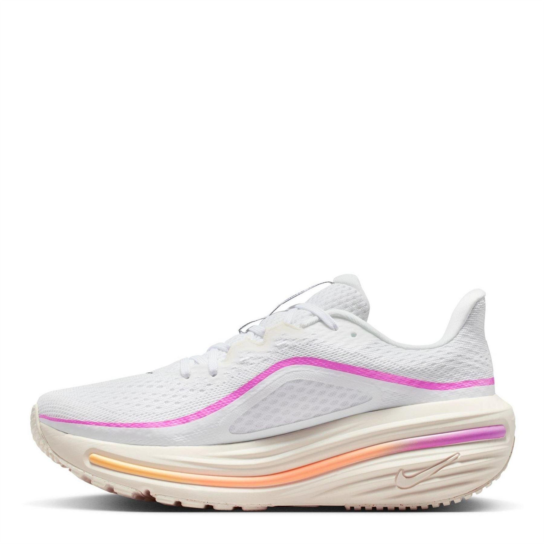 White-Tangerine - Back - Nike Womens-Ladies Winflo 12 Trainers