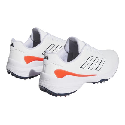 White - Back - Adidas Mens ZG23 Spiked Golf Shoes