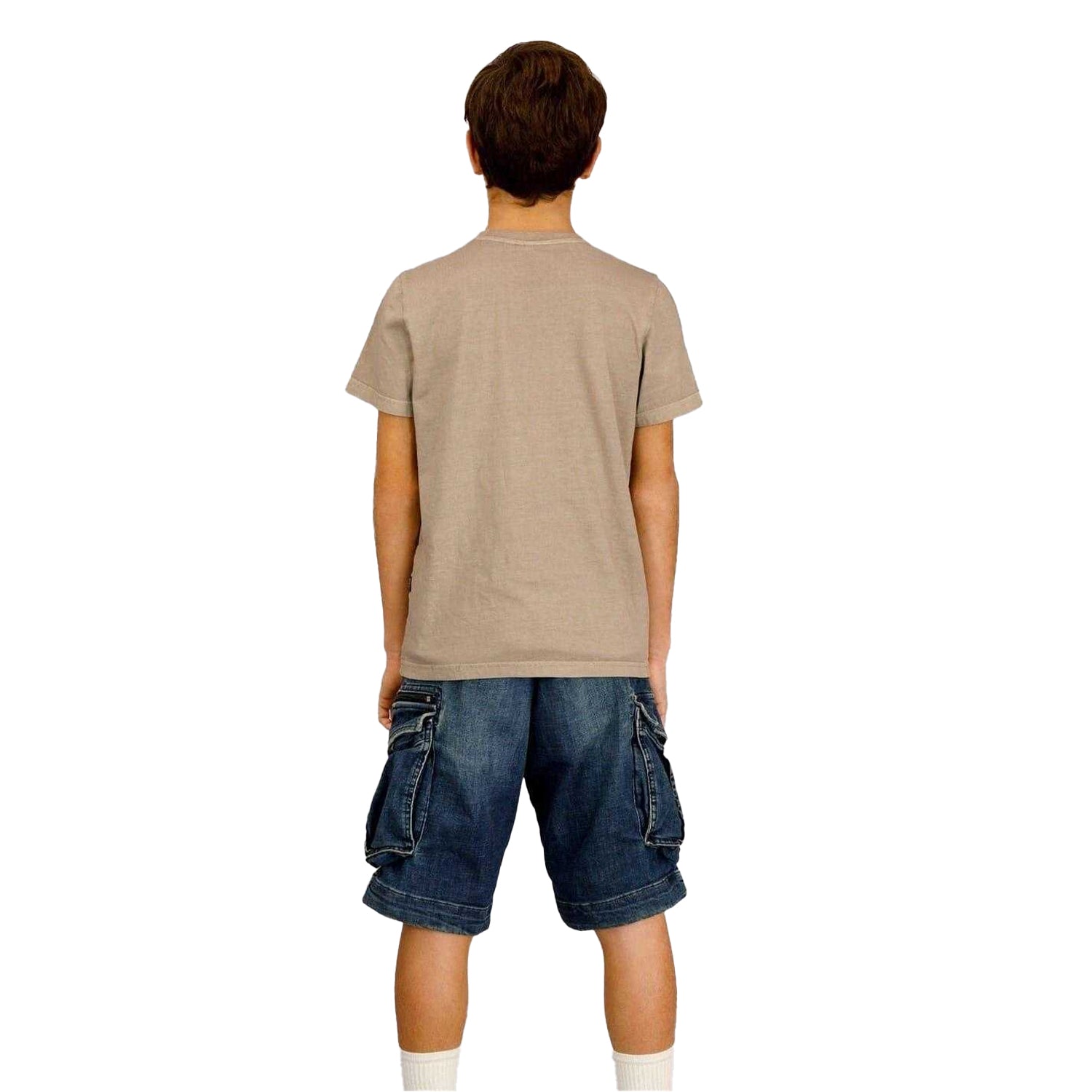 Elephant - Back - G-Star Childrens-Kids Embroidered Logo Regular T-Shirt