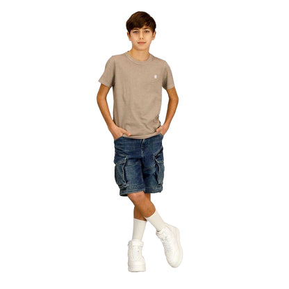 Elephant - Lifestyle - G-Star Childrens-Kids Embroidered Logo Regular T-Shirt