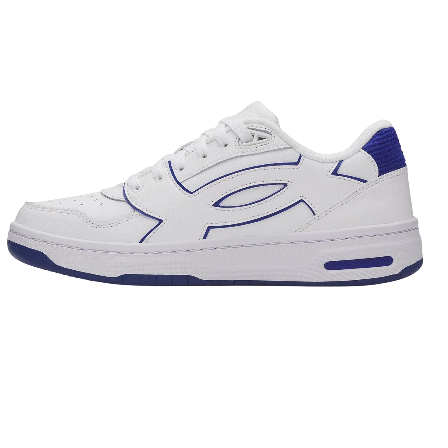 White-Royal Blue - Back - Under Armour Mens Low Cut Trainers