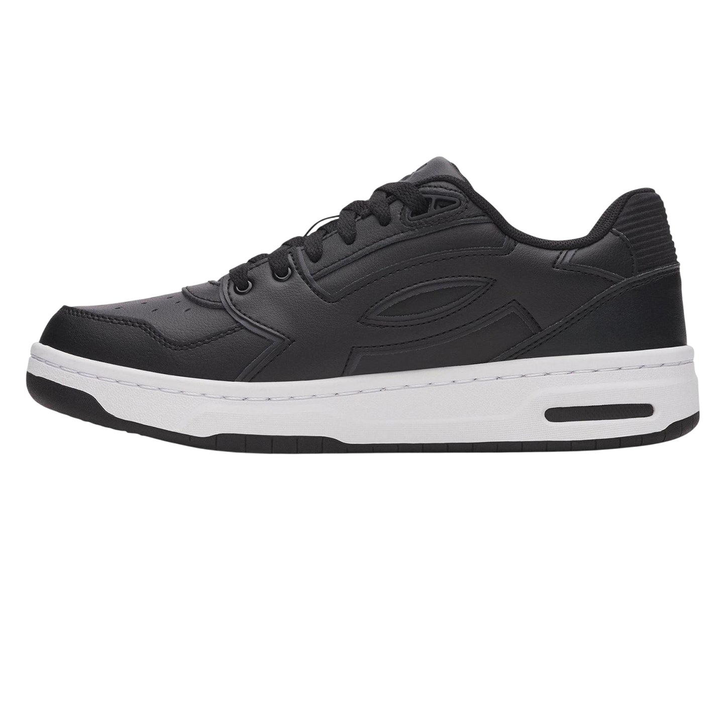 Black-White - Back - Under Armour Mens Low Cut Trainers