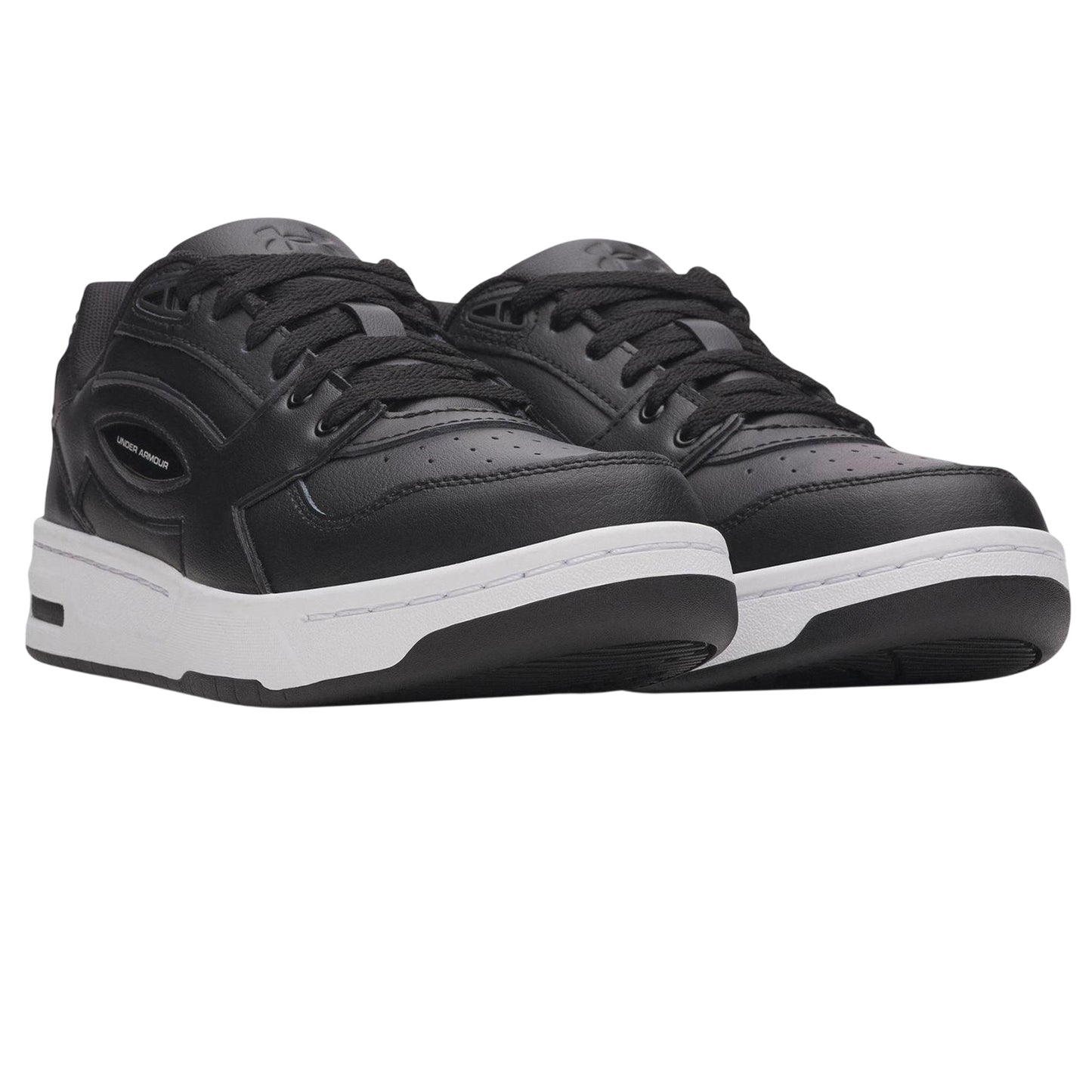 Black-White - Lifestyle - Under Armour Mens Low Cut Trainers