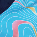 Navy - Pack Shot - Speedo Boys Digital Print V-Cut Swim Shorts