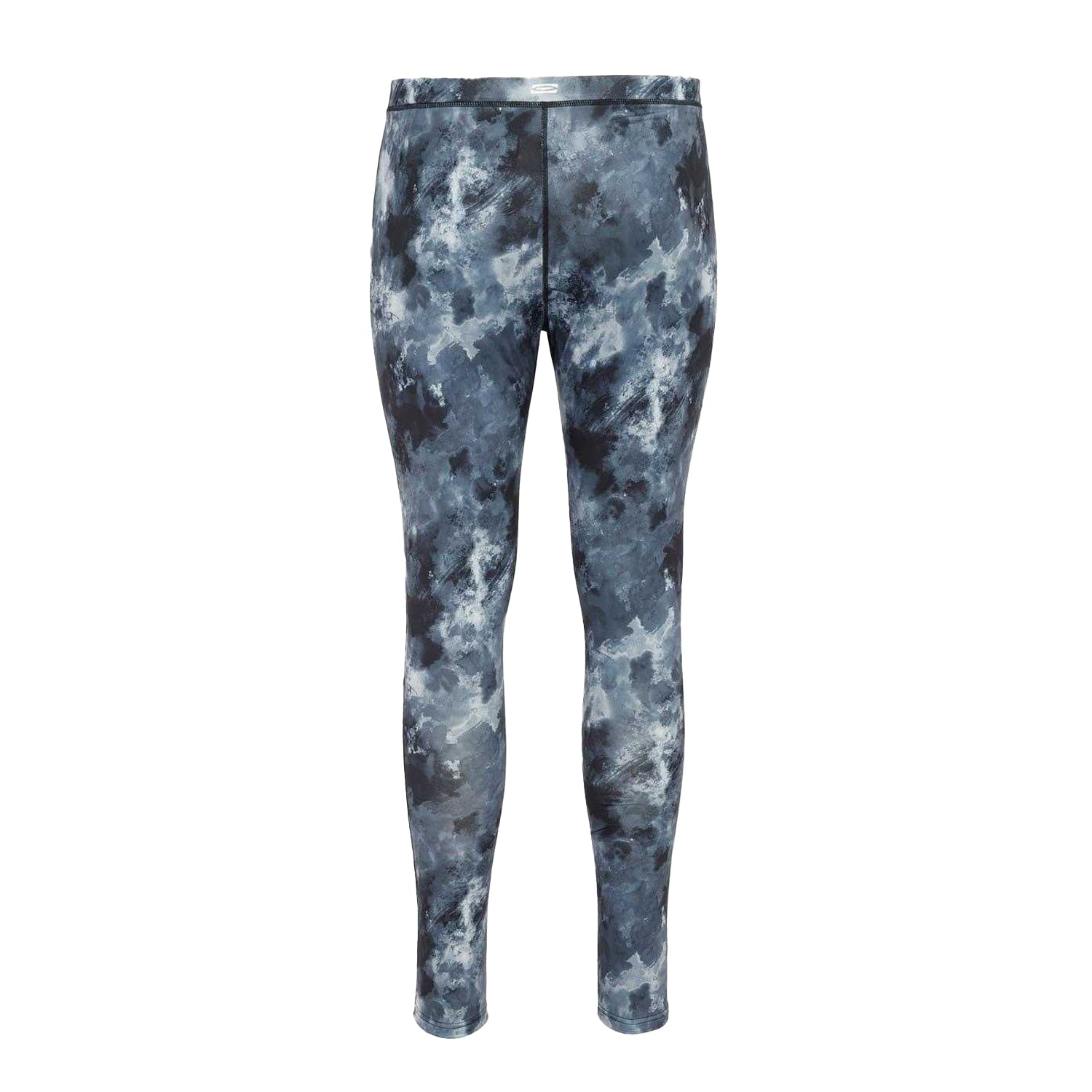 Black - Back - Gul Mens Tie Dye Snug Fit Leggings